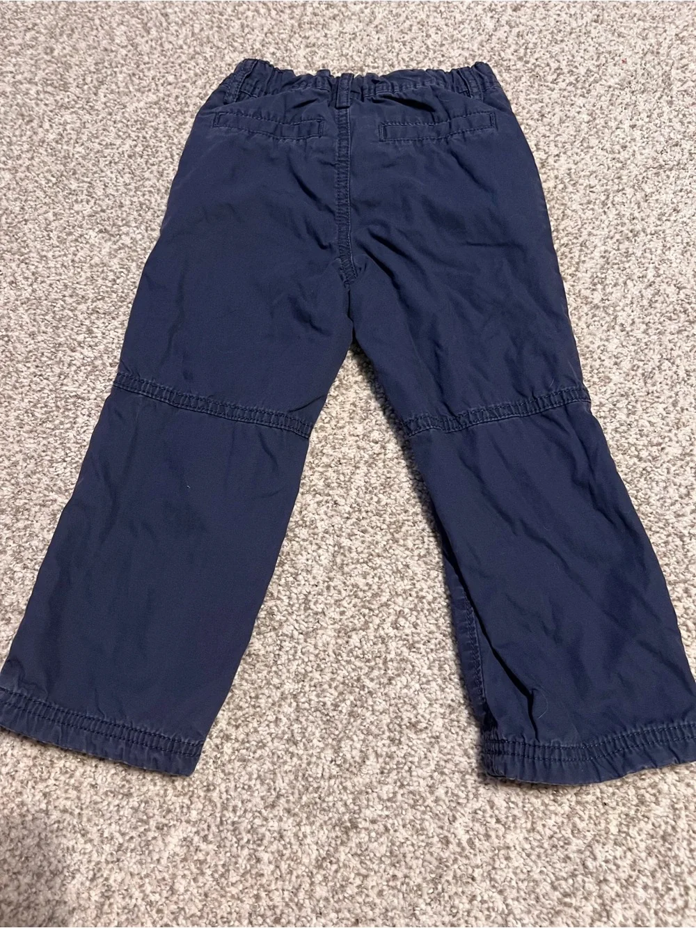 Carter's Navy Elastic-Waist Casual Pants
